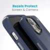 Speck ClickLock MagSafe iPhone 15 Plus Kılıfı Coastal Blue/Dust Grey/White