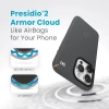 Speck ClickLock MagSafe iPhone 15 Pro Max Kılıfı Charcoal Grey/Cool Bronze/White