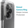 Speck iPhone 14 Pro Kılıfı Clear with Platinum Glitter