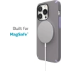 Speck iPhone 14 Pro Kılıfı Cloudy Grey/Spring Purple