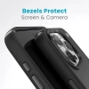 Speck MagSafe iPhone 15 Pro Max Kılıfı Black/Slate Grey/White