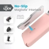 Speck MagSafe iPhone 15 Pro Max Kılıfı Dahlia Pink/Rose Copper/White