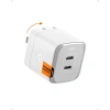 Spigen GaN III 352 35W 2 Bağlantı Noktalı Kompakt Katlanabilir Çift USB C Duvar Şarj Cihazı PD PPS