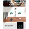 Spigen GaN III 352 35W 2 Bağlantı Noktalı Kompakt Katlanabilir Çift USB C Duvar Şarj Cihazı PD PPS