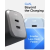 Spigen GaN III 452 45W 2 Portlu Kompakt Katlanabilir USB Şarj Cihazı