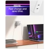 Spigen GaN III 352 35W 2 Bağlantı Noktalı Kompakt Katlanabilir Çift USB C Duvar Şarj Cihazı PD PPS