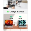 Spigen GaN III 352 35W 2 Bağlantı Noktalı Kompakt Katlanabilir Çift USB C Duvar Şarj Cihazı PD PPS