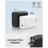 Spigen GaN III 352 35W 2 Bağlantı Noktalı Kompakt Katlanabilir Çift USB C Duvar Şarj Cihazı PD PPS