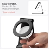 Spigen iPhone 13/12 AirPod Pro/3Mag Fit S MagSafe Şarj Cihazı/Telefon Standı Black