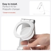 Spigen iPhone 13/12 AirPod Pro/3Mag Fit S MagSafe Şarj Cihazı/Telefon Standı White