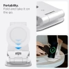 Spigen iPhone 13/12 AirPod Pro/3Mag Fit S MagSafe Şarj Cihazı/Telefon Standı White