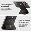 Spigen iphone 15/14/13 Smart Fold (MagFit) Magnetic Cüzdan Kart Cüzdan Gunmetal