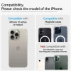 Spigen iphone 15/14/13 Smart Fold (MagFit) Magnetic Cüzdan Kart Cüzdan Gunmetal