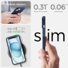 Spigen iphone 15 Plus [Askeri Düzey Koruma] Thin Fit Kılıf Lacivert