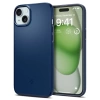 Spigen iphone 15 Plus [Askeri Düzey Koruma] Thin Fit Kılıf Lacivert