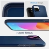 Spigen iphone 15 Plus [Askeri Düzey Koruma] Thin Fit Kılıf Lacivert