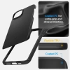 Spigen iphone 15 Plus [Askeri Düzey Koruma] Thin Fit Kılıf Siyah