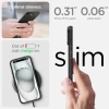 Spigen iphone 15 Plus [Askeri Düzey Koruma] Thin Fit Kılıf Siyah