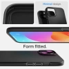 Spigen iphone 15 Plus [Askeri Düzey Koruma] Thin Fit Kılıf Siyah