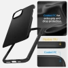 Spigen iphone 15 Plus [Askeri Düzey Koruma] Thin Fit Kılıf Siyah