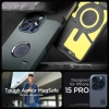 Spigen iphone 15 Pro Max Manyetik Tough Armor MagFit Kılıf