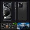 Spigen iPhone 15 Pro Max Manyetik Mag Armor MagFit Kılıf Matte Black