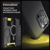 Spigen iPhone 15 Pro Max Manyetik Rugged Armor MagFit Kılıf - Matte Black