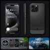 Spigen iPhone 15 Pro Max Manyetik Rugged Armor MagFit Kılıf - Matte Black