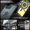Spigen iphone 15 Pro Max Manyetik Tough Armor MagFit Kılıf