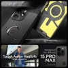 Spigen iphone 15 Pro Max Manyetik Tough Armor MagFit Kılıf