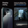 Spigen iPhone 15 Pro Max Temperli Cam Ekran Koruyucu [GlasTR EZ FIT] - 2li Paket