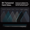Spigen iPhone 15 Temperli Cam Ekran Koruyucu [GlasTR EZ FIT - Privacy] - 2li Paket