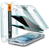 Spigen Temperli Cam Ekran Koruyucu [GlasTR EZ FIT - Privacy] iPhone 15 Plus iPhone 16 / iPhone 15