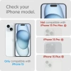Spigen Temperli Cam Ekran Koruyucu [GlasTR EZ FIT - Privacy] iPhone 15 Plus iPhone 16 / iPhone 15
