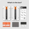 Spigen Temperli Cam Ekran Koruyucu [GlasTR EZ FIT - Privacy] iPhone 15 Plus iPhone 16 / iPhone 15