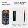 Spigen Temperli Cam Ekran Koruyucu [GlasTR EZ FIT - Privacy] iPhone 15 Plus iPhone 16 / iPhone 15