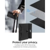 Spigen Life Pasaport Kartı Kapak Tutacağı Black - with AirTag Holder