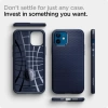 Spigen Liquid Air Armor iPhone 12 Mini Kılıf - Navy Blue