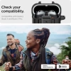 Spigen Lock Fit Samsung Galaxy Buds3 Pro/Buds 3 Kılıf Matte Black