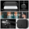Spigen Mag Armor (Mag Fit) MagSafe Airpods Pro 2. Nesil Kılıf - Matte Black Matte Black