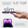 Spigen Mag Armor (MagFit) MagSafe ile Uyumlu iPhone 14 Pro Kılıf (2022)  Deep Purple