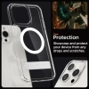 Spigen Magnetic Ultra Hybrid S MagFit iPhone 15 Pro Max Kılıf Crystal Clear