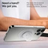 Spigen O-Mag Halkalı Manyetik Telefon Tutucu MagSafe - Siyah Beyaz