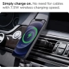 Spigen OneTap Pro Magsafe Manyetik Hızlı Kablosuz Araç Şarj Cihazı Air Vent
