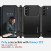 Spigen Rugged Armor Galaxy S22 Kılıf - Matte Black
