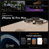 Spigen Rugged Armor MagFit iPhone 16 Pro Max Kılıf iPhone 16 Pro Max Matte Black