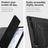 Spigen Rugged Armor Pro Galaxy Tab S8 Plus / S7 Plus Kalem Tutuculu Kılıf - Siyah Black