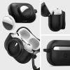 Spigen Tag Armor Duo AirTag Uyumlu Airpods Pro Kılıf Matte Black