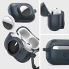 Spigen Tag Armor Duo AirTag Uyumlu Airpods Pro Kılıf Metal Slate