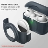 Spigen Tag Armor Duo AirTag Uyumlu Airpods Pro Kılıf Metal Slate